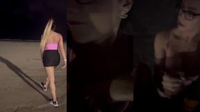 chupei o negao em publico na praia