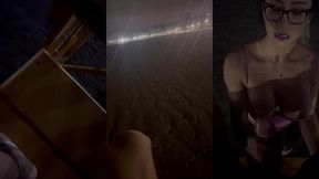 chupei o negao em publico na praia
