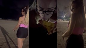 chupei o negao em publico na praia