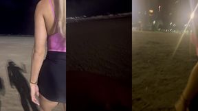 chupei o negao em publico na praia