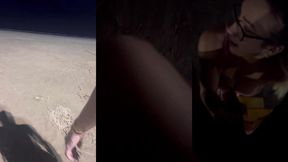 chupei o negao em publico na praia
