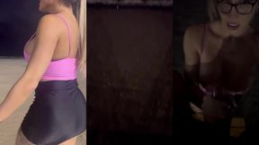 chupei o negao em publico na praia