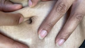 Belly button fetish