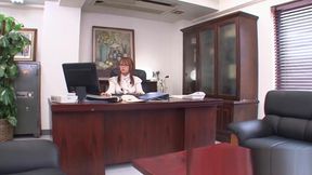 Desk Bounds: Frisky Geisha Fumble