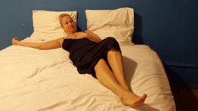 Mature Blonde Wife Enjoys Evening Sex