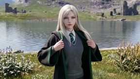 Aria the Elite Sorceress - Blonde Witch 3D Anime POV