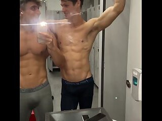 Hunks fooling around 1