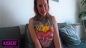 Stepsister Learn English For Webcamshow And Ask Stepbrother To Help With Sexy Phrases 19 Min