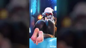 POV: Gangbanged by monstrous black cocks while barefoot - Cuckold Shenhe's anal gaping and creampie