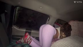 Petite Jamaican couple tries BBC in POV butt sex & blowjob