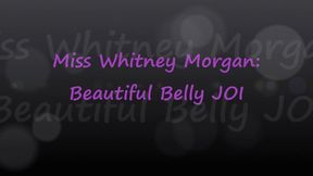 Miss Whitney Morgan: Beautiful Belly JOI - mp4