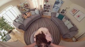 Emma Evans: Heels On, Deep Throat & 3D Orgasm