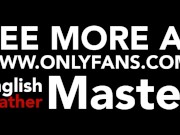 Masked man uses slave in sling - POV. Spitting, slapping, fucking, rimming internal cumshaw PREVIEW