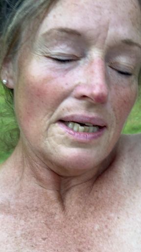 Filthy Farm Wife Bonemaiden, Dirty Feet, Toys Her Pussy for Her Stepdaddy on Tractor