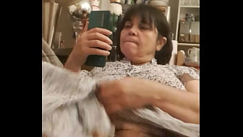 mommy touching herself watching pornography