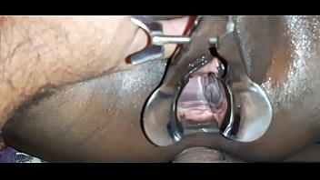 Anal com linda  buceta  bem aberta