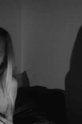 Blonde beauty controlling orgasm