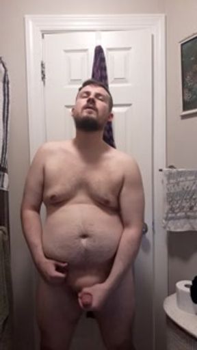 Trying to quietly cum while my family is home
