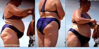 BBW and SSBBW beach candid all covers