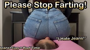 Kate Fucking Hates Being Farted on in Jeans!