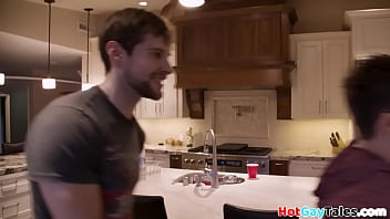 Cocksucked wolf breeding athletic nerdy bottom