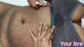 Desi Bhabhi was called alone and fucked hard with Hindi audio