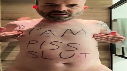 I hav e a lot piss to drink as a piss slut