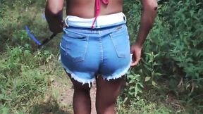 trilha no mato e sexo com guia baiano bbc,marido nao estava