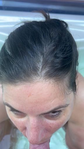Hot Tub with the Neighbor