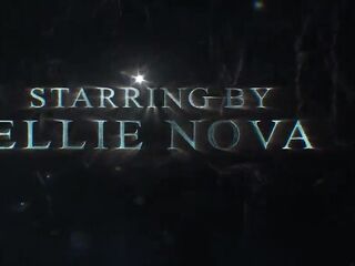 This debut is so sexy! The newbie Ellie Nova is taking Lancelot's large knob