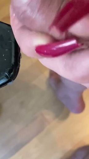 Fetish Nails and High Heels Masturbation   Clip 1