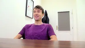 Dark-Haired Hottie Blows His Load During Filthy Anal Casting - Dirty Scout