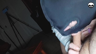 Mamou avec Jade partie 1 je me fait sucer par une belle trans blonde bien salope