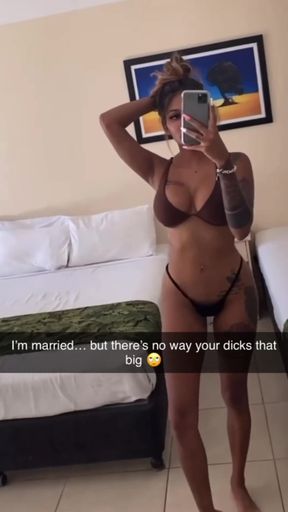 Hot wife in lingerie
