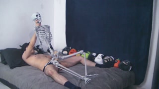 Halloween Skeleton Anal (cheers to Calacas Chidas)