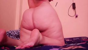 Amazing girl with fantastic fingers on webcam