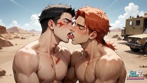 Unleash the Gay Muscle Cumshot Storm in the Desert - the Greatest and Hottest XXX!