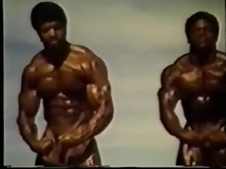 Bill Grant and Tony Pearson Naked Flexing and Posing