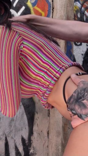 Spectacular moment from &quot;GERMAN SCOUT - PUBLIC ANAL SEX CASTING WITH JESSY JEY&quot;
