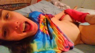 Tummy Belly Tits Titties TAMPON STRING! PinkMoonLust Gained Weight Drinking Christmas Holiday Eggnog