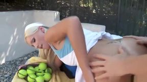 Unearthly blond Step mom Diana Doll performing an amazing foot fetish porn video