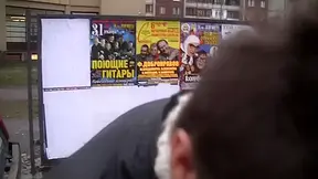 Beautiful brunette in sexy pickup fuck