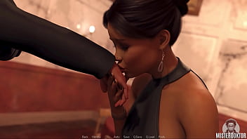 Sultry Brunette MILF and Teen Babe Play with Big Ass and Tits