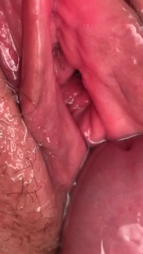 Pissing Pussy Close-up.