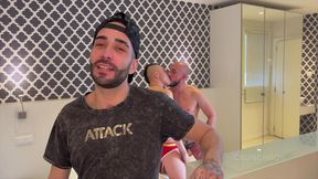 baise barebback a madrid en tenue fetish dans une backroom