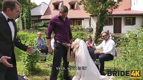 Crazy Bride Cheats on Husband in Public at her Wedding!