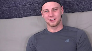 Brandon Evans Rubs One Out