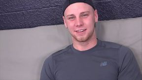 Brandon Evans Rubs One Out