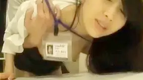 Immodest Colleague After-Hours Fuck Session with Japanese Office Lady