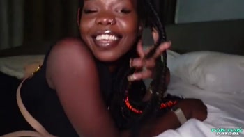 Ebony Girl Found In Thailand Gives Amazing Blowjobs